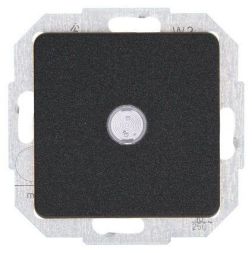 Kopp 619365086 MILANO illuminated anthracite button