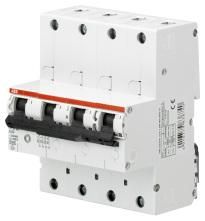 ABB Stotz-Kontakt S754DR-K35, S754DR-K 35 sel. main circuit breaker SHU K-Char.,25kA,35A,4P, 2CDH784001R0547
