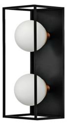 LEDVANCE Osram 4058075756922 DECOR SQUARE 350X150IP44BK 2XG9 LED wall/ceiling light