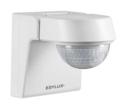 EsyLux EM10025396 DEFENSOR MD 280° 40 IR 1C IP55 WH motion detector