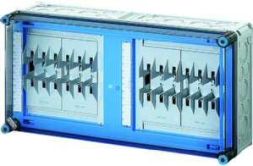 Hensel 4xNH 00 3-pole Mi-NH fuse housing