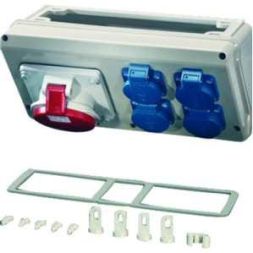Hensel 4x Schuko + CEE 32A 5-pin 400V 6h MI-Connection Box