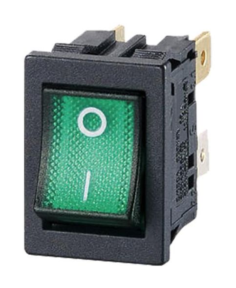 Bachmann 924.186 switch 2-pole black/green