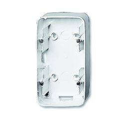 Busch-Jaeger 1702-214 surface-mounted housing, 2-way housing alpine white
