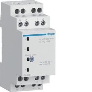 Hager EUU2001P+N/3P+N 2 changeover control relay