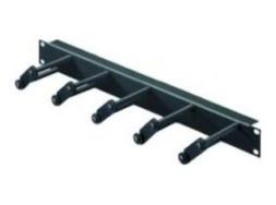 RITTAL 5502225 Marshalling panel with cable rungs 1U RAL9005