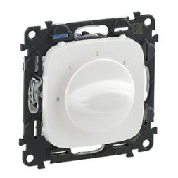 Legrand 755175 rotary switch Valena Allure 0-1-2-3 UW, (white)