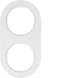 Berker 10122089 Frame polar white, glossy Series R.classic