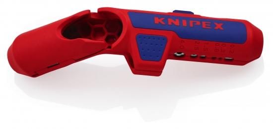 Knipex 16 95 02 SB ErgoStrip round cable 8-13mm LH 130mm universal stripping tool