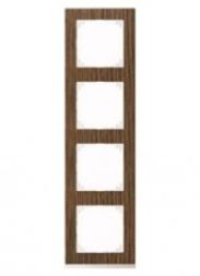 MERTEN MEG4040-3674 frame 4-way oak/active white