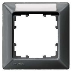 Siemens 5TG2551-7 frame carbon metallic 1gang 80x80mm