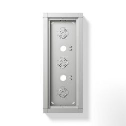 Siedle 210012247-00 GA 612-3/1-01 SM silver-metallic surface-mounted housing