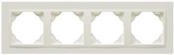 EFAPEL FOUR-GANG FRAME ICE/ICE