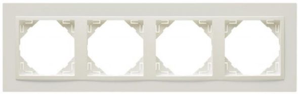 EFAPEL FOUR-GANG FRAME ICE/ICE
