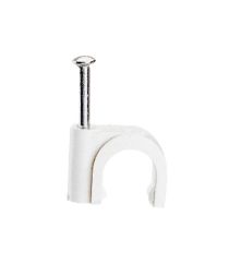 Legrand 031559 nail clamp CABLE 10mm white, (pure white)