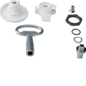 Hager FZ451N locking square lock 7mm