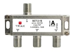 Triax 342159 SCT 2-16 2-way 16dB tap