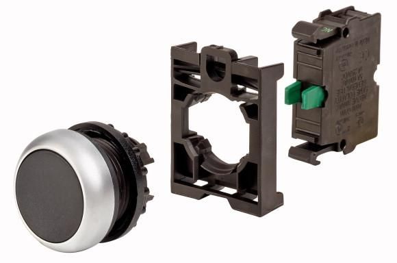 Eaton M22-DS-K10-BVP push button 1 NO contact, complete unit, 110933