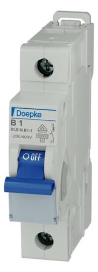 Doepke 09916011 DLS6I B1A 1-pole 10KA circuit breaker