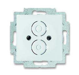 Busch-Jaeger 1748-84 central plate, with support ring studio white