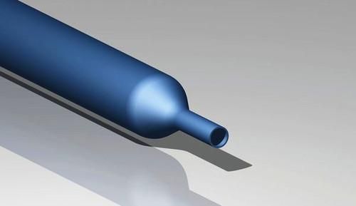 Cimco 181672 5.0/2.3mm 9.5m 2:1 box thin-walled blue shrink tubing