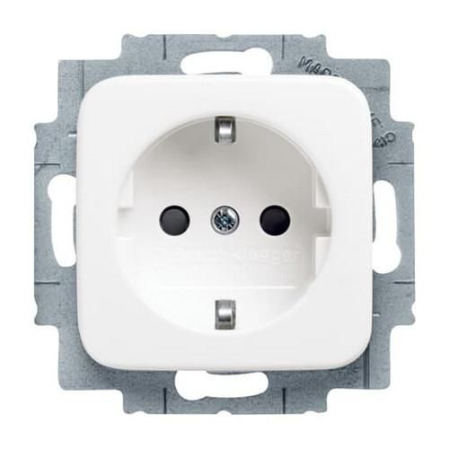 Busch-Jaeger 20 EUCKS-214 SCHUKO® socket insert, with increased contact protection alpine white
