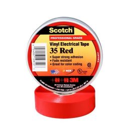 3M 7000031668 Scotch35-19x20rd NR.35 19mmx20m red tape