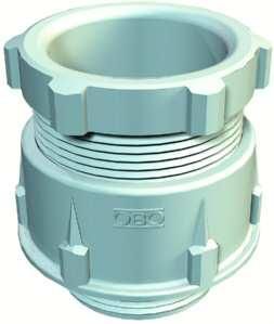 OBO Bettermann 106 M M25 light grey cable gland, 2035340