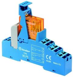 Finder 48.P5.8.230.0060 coupling relay 2W 8A coil 230VAC