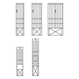 ABB Striebel &amp;amp; John 4TBE844131R0100 EH40 Gr.0 1600x495x224 IP44 IK10 cable distribution cabinet