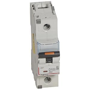 Legrand 409815 Circuit breaker DX3 D100A 1P 25KA 1, 5M