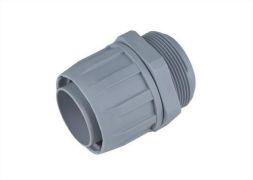 Fränkische Rohrwerke 28162007 FKV-SW-K 7M12 IP54 grey for FFKSS-SW plastic screw connection