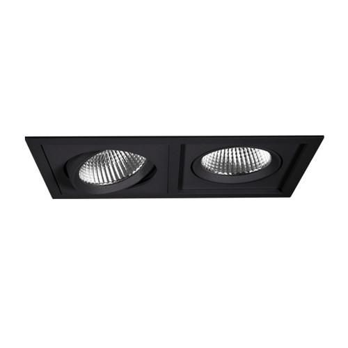 LTS 619351 Scene 1 Passive. 3000K 15° with conv. black LED recessed ceiling spotlight
