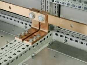 RITTAL 9661240 PE combination angle PE/PEN busbars 80x10mm pack of 4.