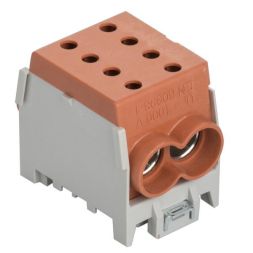 Pollmann 2080196 HLAK70-1/2M2 1-pole 70qmm brown main line branch terminal