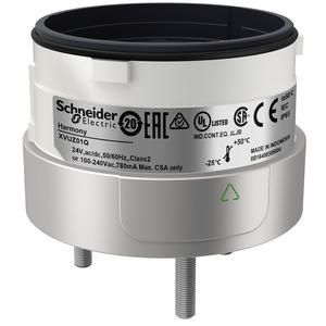 Schneider Electric XVUZ01Q 3x M4 40mm silver mounting base