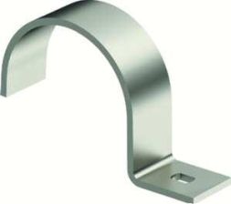 OBO Bettermann 822 32 V4A single-lobe 32mm fastening clamp, 1013903