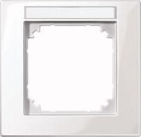 MERTEN 514119 Frame 1-way polar white glossy