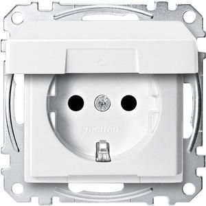 MERTEN MEG2310-0419 SCHUKO socket polar white System M