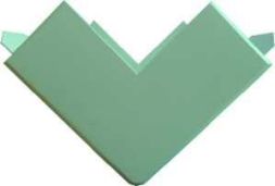 PROTEC.class 05100369 Cable duct outside corner PFBAE 60130 60x130 cream white