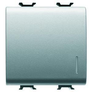 Gewiss GW14032F illuminated 2M 1P 16A plug-in terminals titanium switch