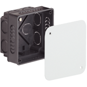 Kaiser 1095-01 flush-mounted junction box 107 x 1079 x 57 mm, halogen-free with cover, with device screws
