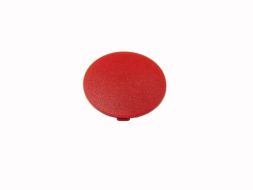 Eaton M22-XDP-R button plate, mushroom red, blank, 216437