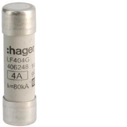 Hager LF404G fuse 14x51mm gG 4A