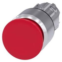 Siemens 3SU1050-1AA20-0AA0 mushroom push button 22mm round red 30mm
