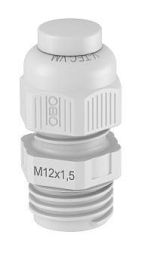 OBO Bettermann V-TEC VM12VS LGR with sealing plug cable gland, 2023040