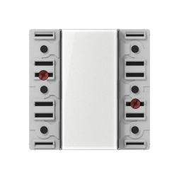 Jung A5093TSM KNX push button module Universal Universal, 3-way, F50, AS/A series