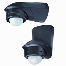 Grothe McGuard professional BM360sw black motion detector, 94535