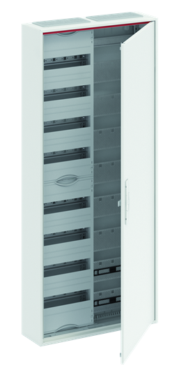 ABB Striebel &amp;amp; John CA28VM small distribution board surface-mounted, 2FB, 8-row, 2CPX052210R9999