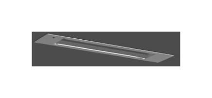 RZB 982224.004.1 for GSUN D / Universal D silver ceiling mounting frame